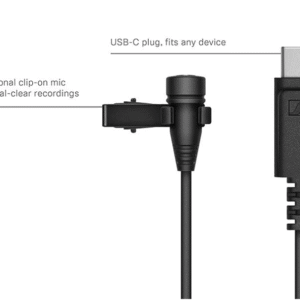 Sennheiser XS Lav USB-C Omnidirectional lavalier Microphone with USB-C
